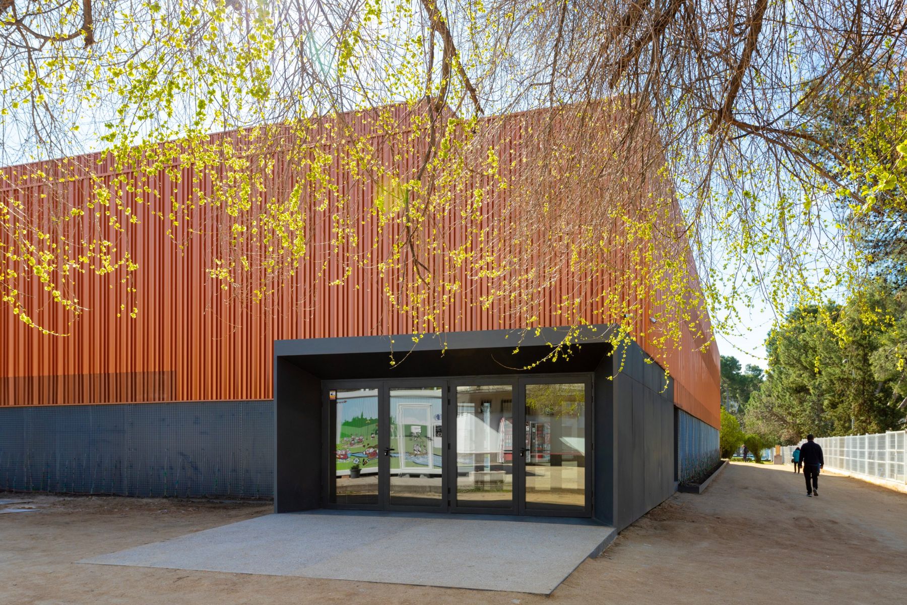 Pabellón Escuela de Gimnasia, Parque de las Tres Culturas, Toledo